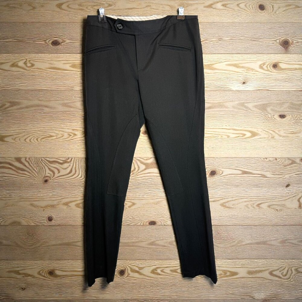 Raven Skinny Riding Pants | Women’s Size 6 | Black Equestrian Style Breeches